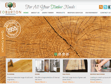 Tablet Screenshot of eoburton.com